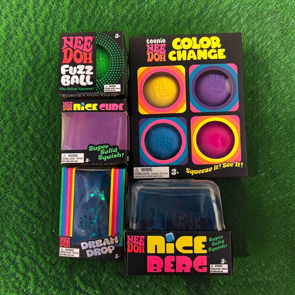Schylling Needoh LOT 5 Squishy